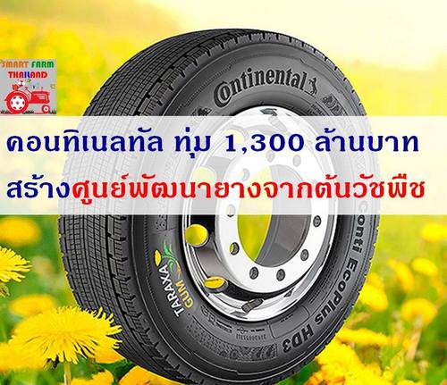 ข่าวด่วนจากเยอรมันครับพี่น้อง .. บริษัทยักษ์ใหญ่ผู้ผลิตยางอันดับต้นๆ ของโลก ทุ่มงบ 41 ล้านเหรียญสหรัฐ 