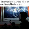 “นักลงทุนหอบเงินหนีประท้วงฮ่องกง 50,000 ล้าน เข้าทางตะวันตก”