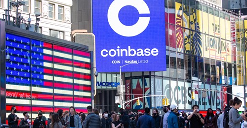 Coinbase เข้าตลาดหุ้นวันแรก ราคาหุ้นเพิ่มขึ้น 31% มูลค่ากิจการ 8.58 หมื่นล้านดอลลาร์