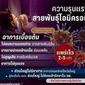  อาการเบื้องต้นของสายพันธุ์ "โอมิครอน"