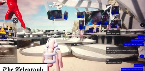 อนาคตมืดมน - EU ทุ่มเงิน 4 แสนเหรียญจัดงานเลี้ยงบน Metaverse แต่มีคนมาอยู่ 5 คน 