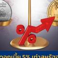 ถ้าไทย ดอกเบี้ย 5% เท่าสหรัฐอเมริกา จะเกิดอะไรขึ้น ? 