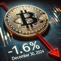 ราคาบิตคอยน์วันนี้ (30 ธ.ค. 67) ปรับลง 1.6% อยู่ที่ 93,552 เหรียญสหรัฐ