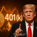 15 ต.ค 68 11:00 ทรัมป์ผลักดันต่อ! “คริปโตในกองทุนเกษียณ 401(k)” เตรียมกลายเป็นกฎหมายถาวร