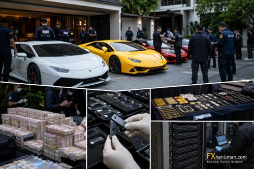 DSI เปิดปฏิบัติการ “Shutdown the Laundering” ทลายเครือข่าย Forex เถื่อน ยึดเงินสด 65 ล้าน พร้อม Hardware Wallet และซูเปอร์คาร์